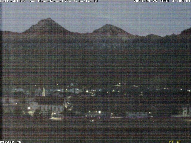 Archiv Foto Webcam Schattwald: Haus Romantika