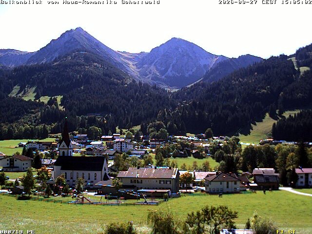 Archiv Foto Webcam Schattwald: Haus Romantika