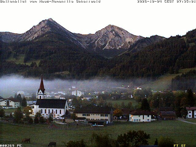 Archiv Foto Webcam Schattwald: Haus Romantika