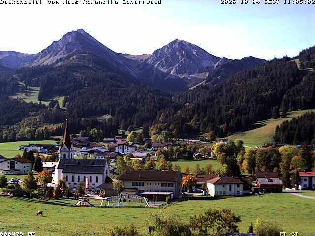 Archiv Foto Webcam Schattwald: Haus Romantika