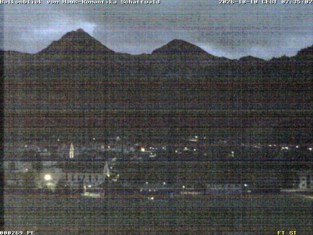 Archived image Webcam Schattwald: Vacation rental Haus Romantika