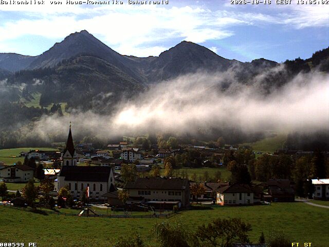 Archiv Foto Webcam Schattwald: Haus Romantika