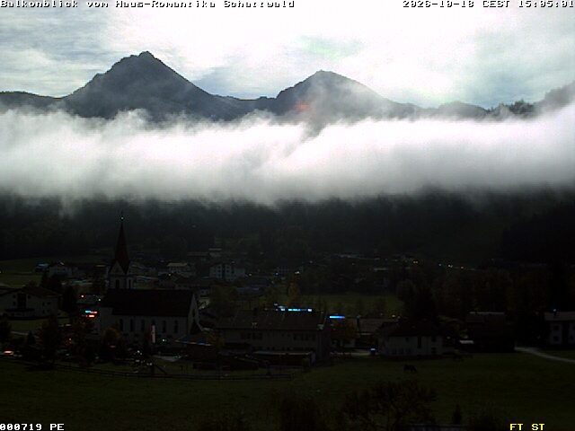 Archiv Foto Webcam Schattwald: Haus Romantika