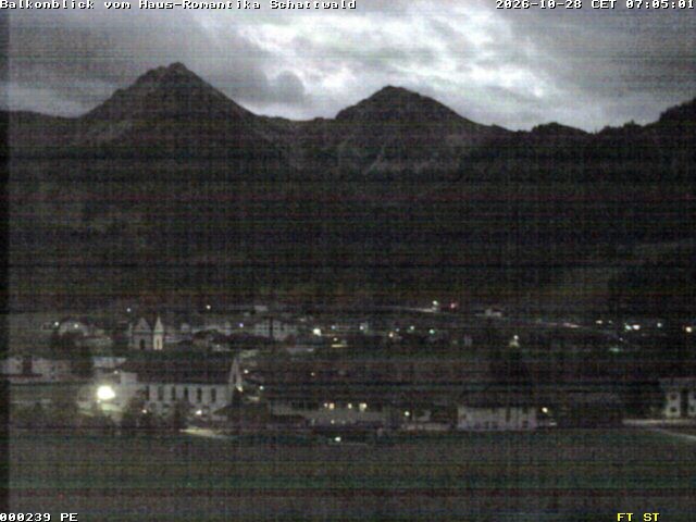 Archiv Foto Webcam Schattwald: Haus Romantika