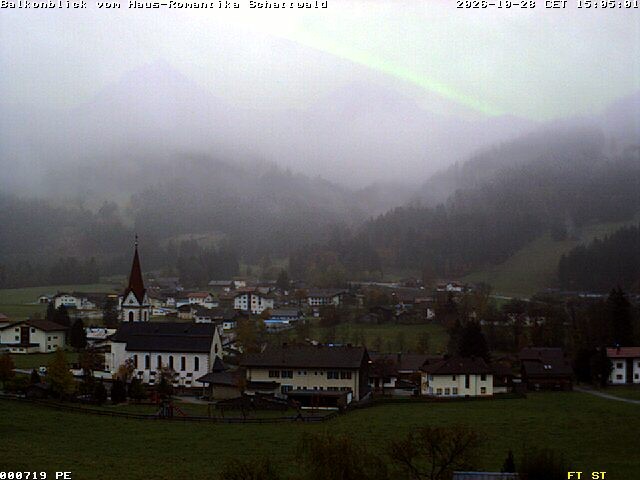 Archiv Foto Webcam Schattwald: Haus Romantika