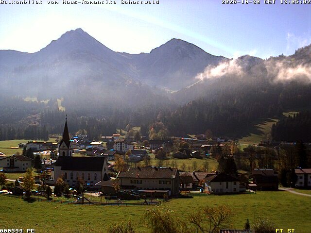 Archiv Foto Webcam Schattwald: Haus Romantika
