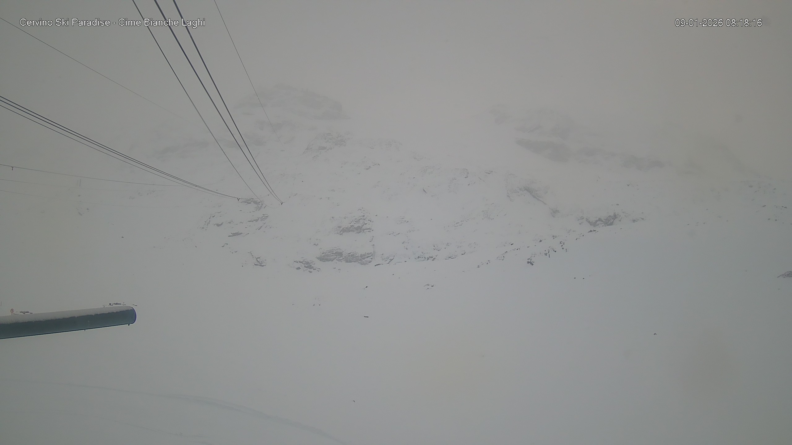 Archiv Foto Webcam Cervinia - Cime Bianche Laghi