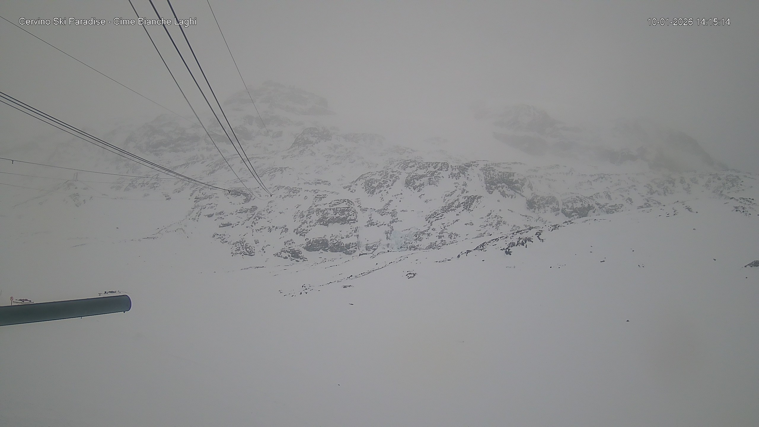 Archiv Foto Webcam Cervinia - Cime Bianche Laghi