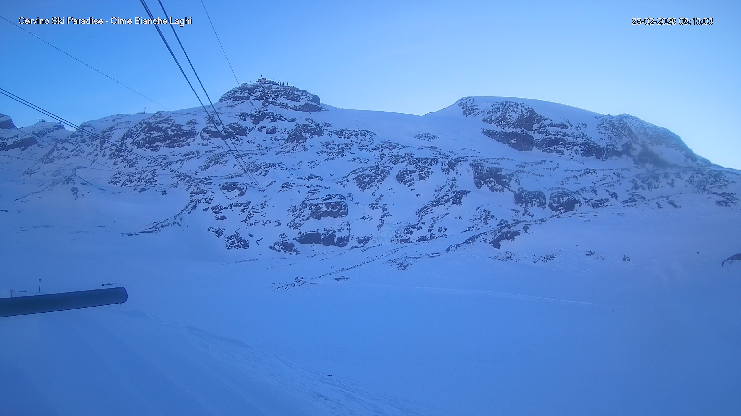 Archived image Webcam Cime Bianche Laghi