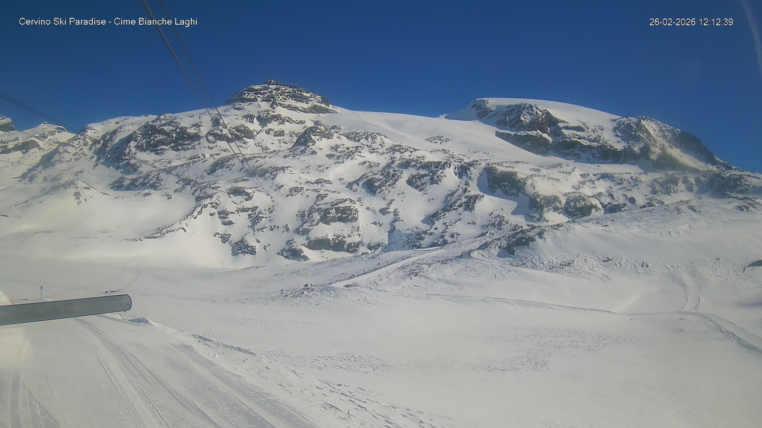 Archived image Webcam Cime Bianche Laghi