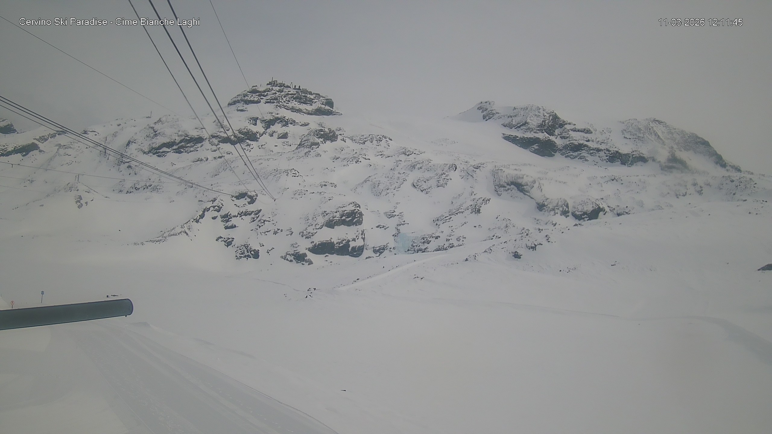 Archiv Foto Webcam Cervinia - Cime Bianche Laghi