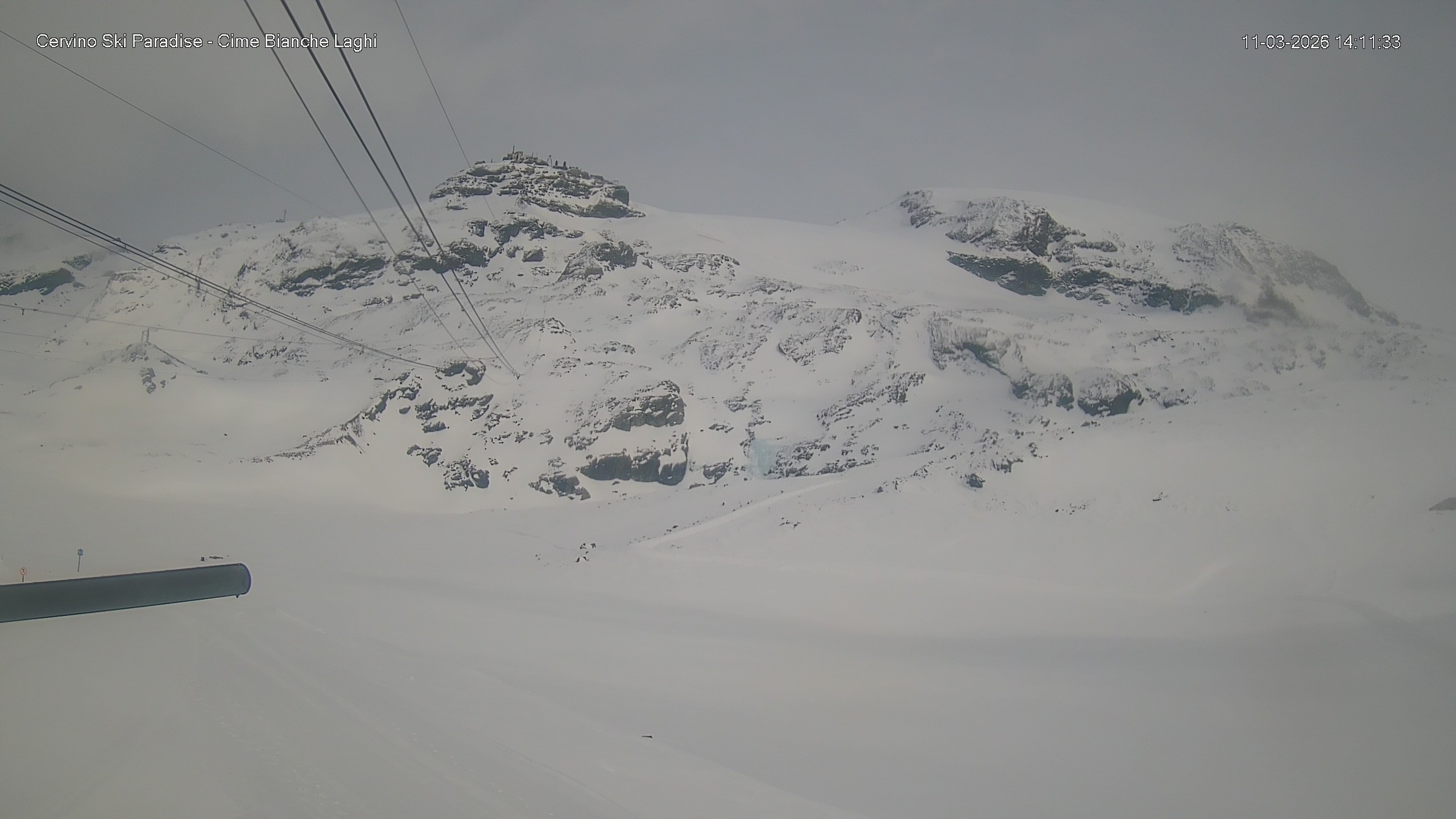 Archiv Foto Webcam Cervinia - Cime Bianche Laghi