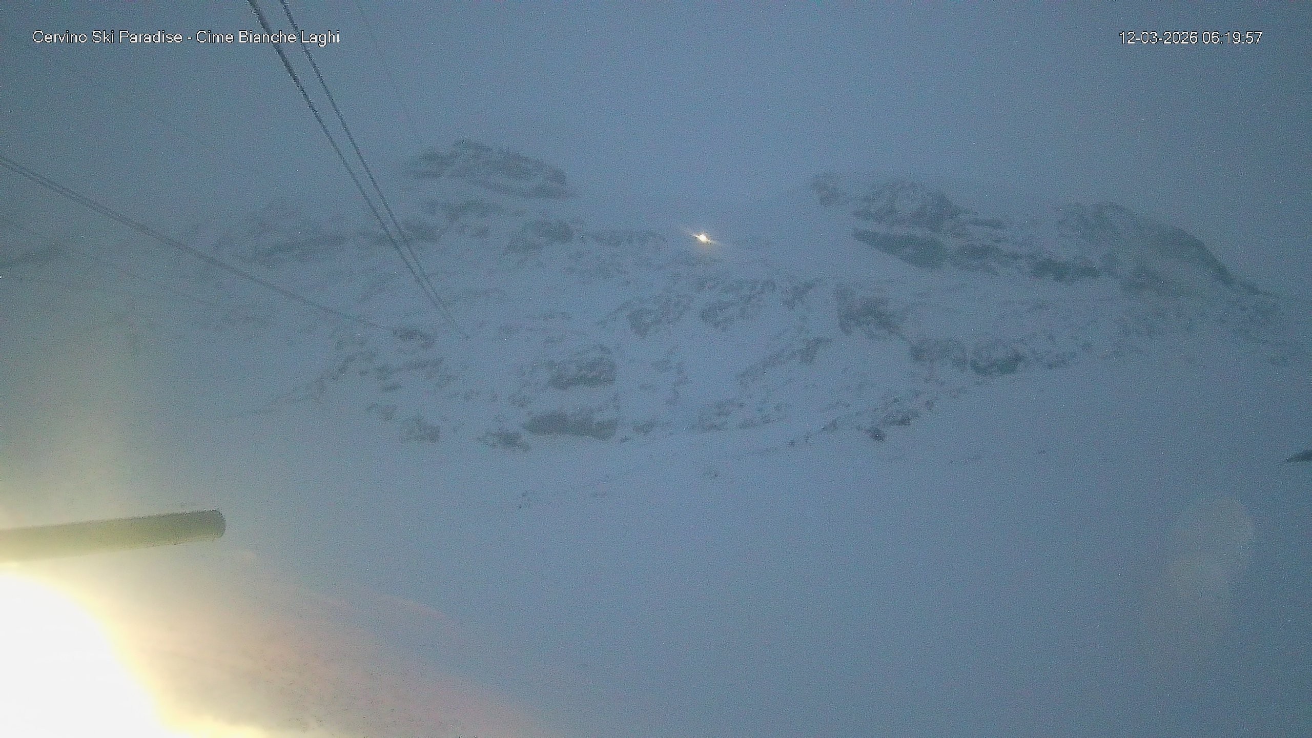 Archived image Webcam Cime Bianche Laghi