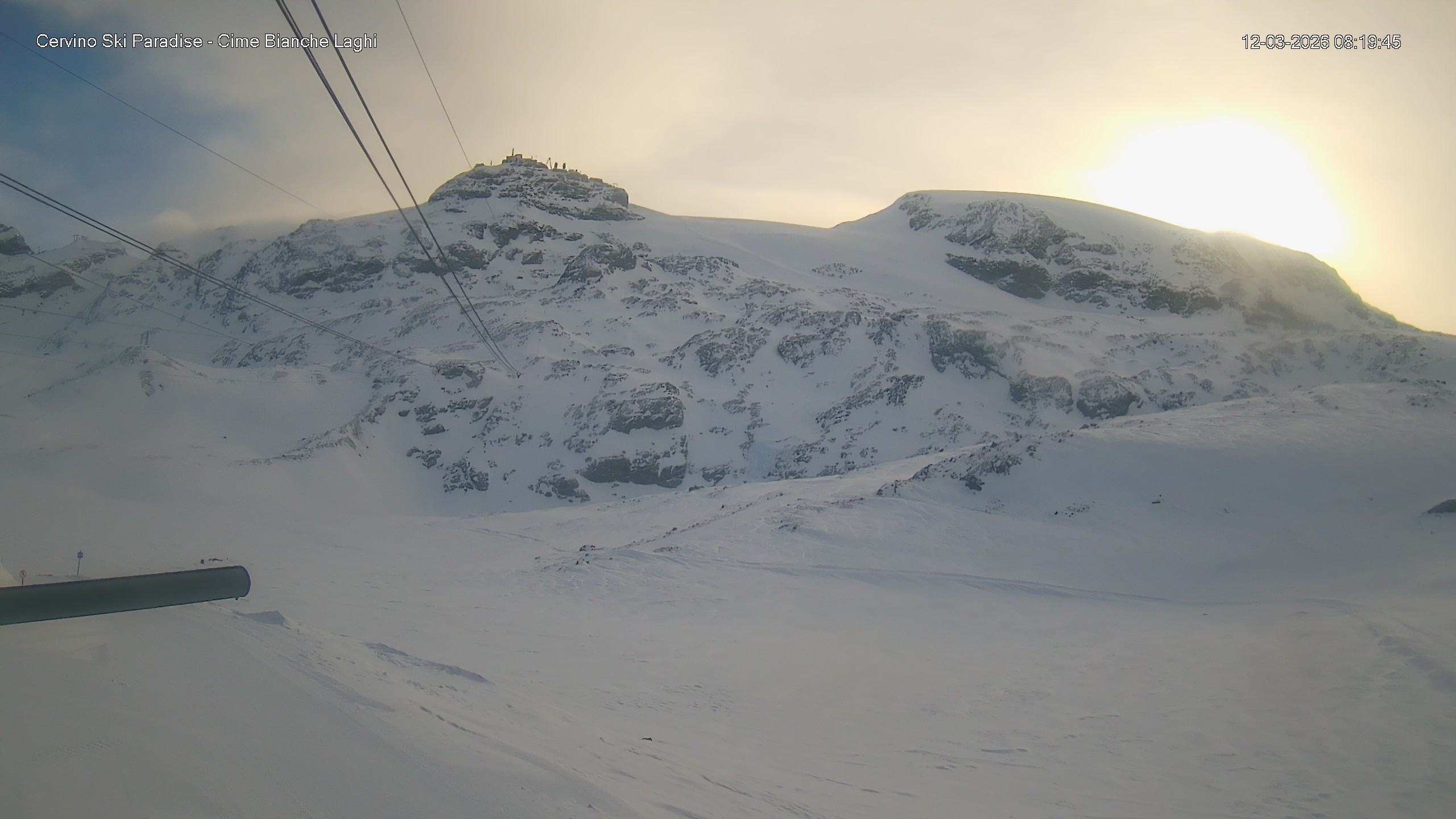 Archived image Webcam Cime Bianche Laghi