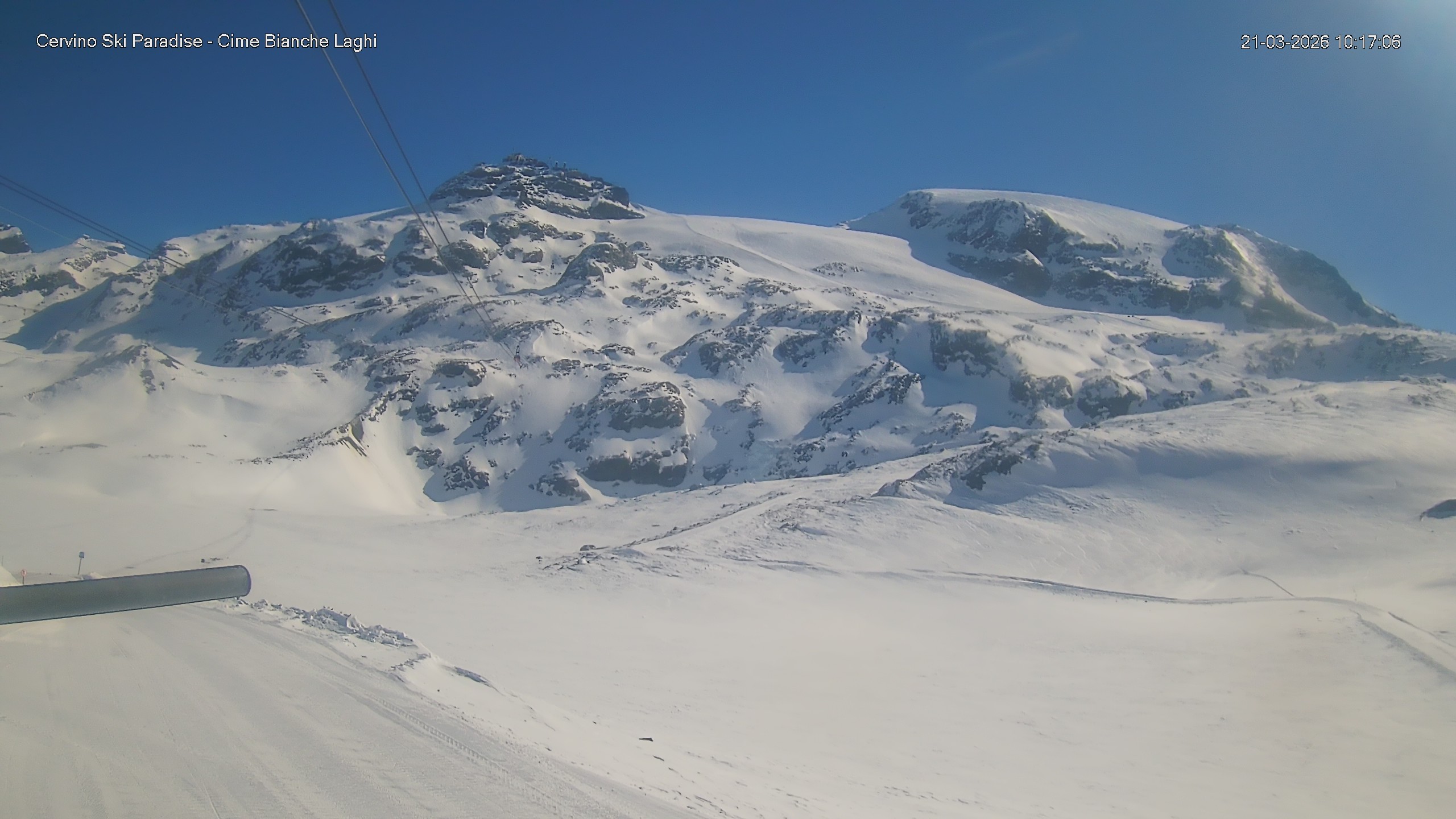 Archived image Webcam Cime Bianche Laghi