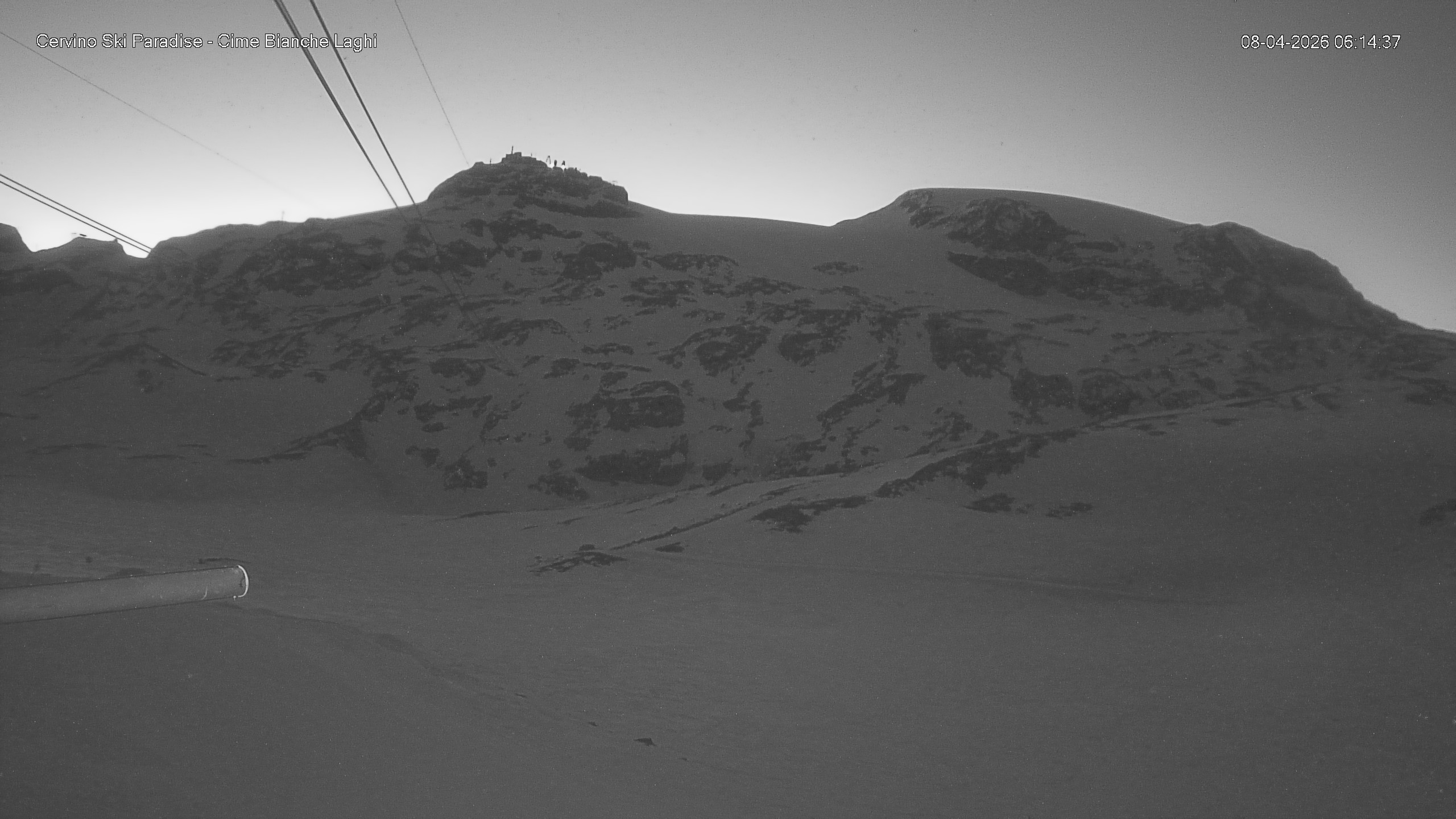 Archiv Foto Webcam Cervinia - Cime Bianche Laghi