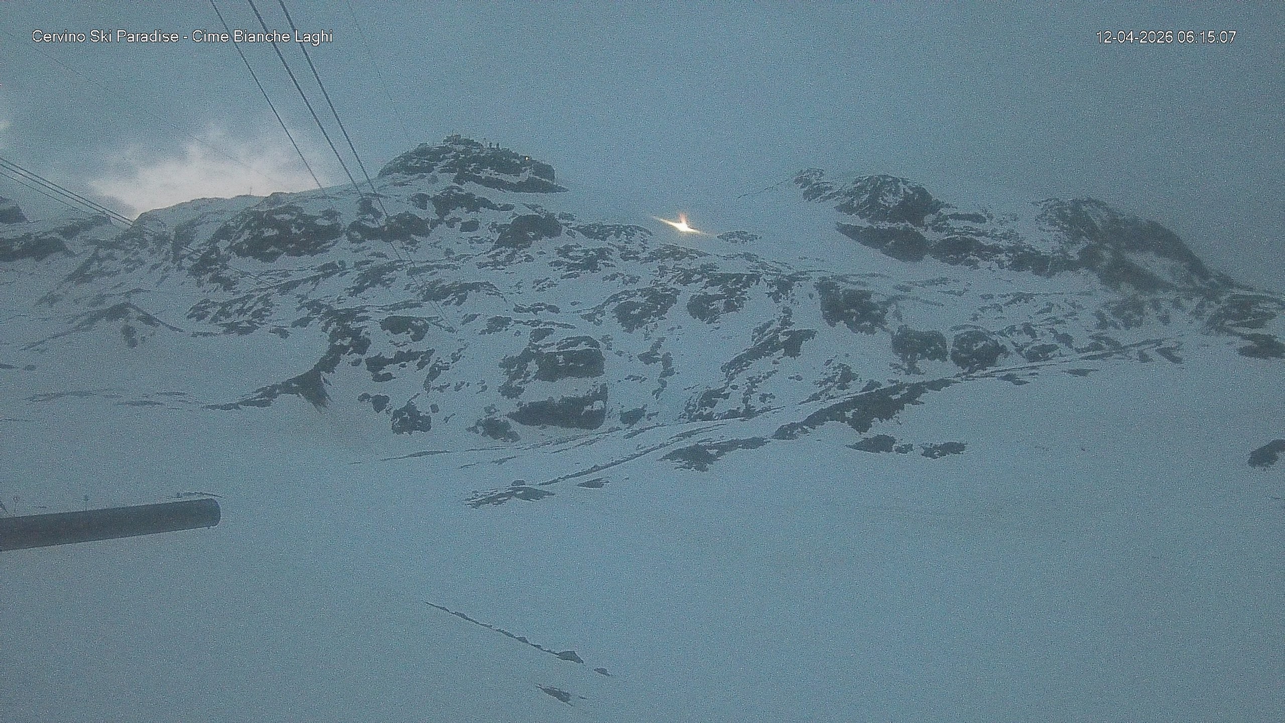 Archived image Webcam Cime Bianche Laghi