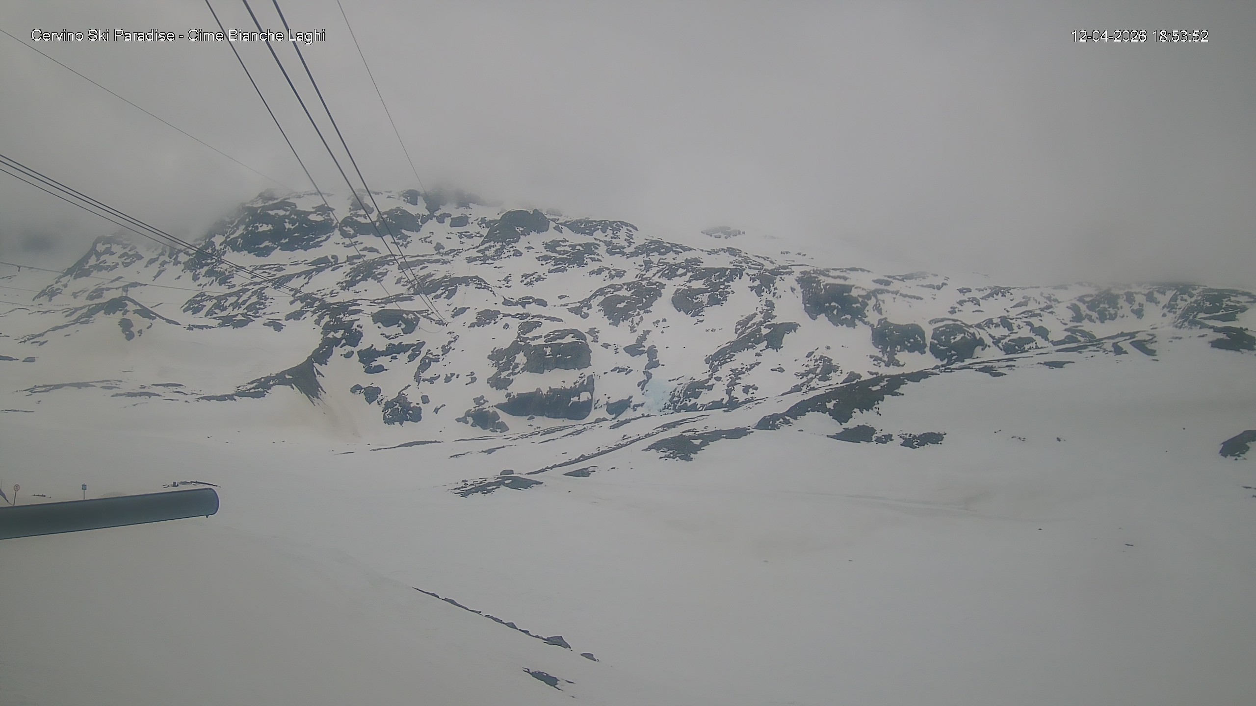 Archived image Webcam Cime Bianche Laghi