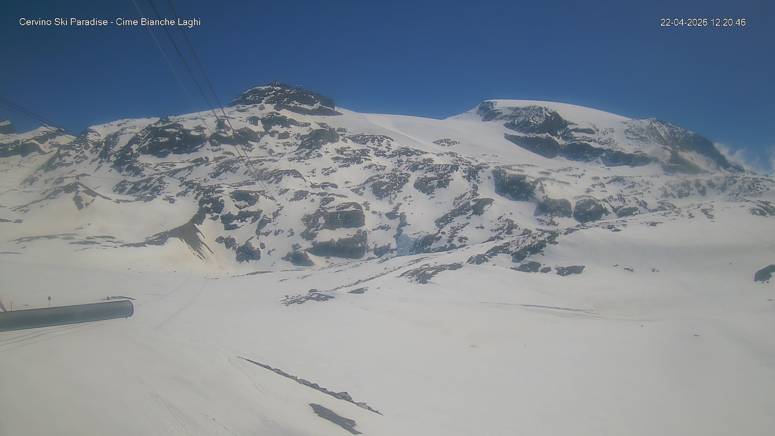 Archived image Webcam Cime Bianche Laghi
