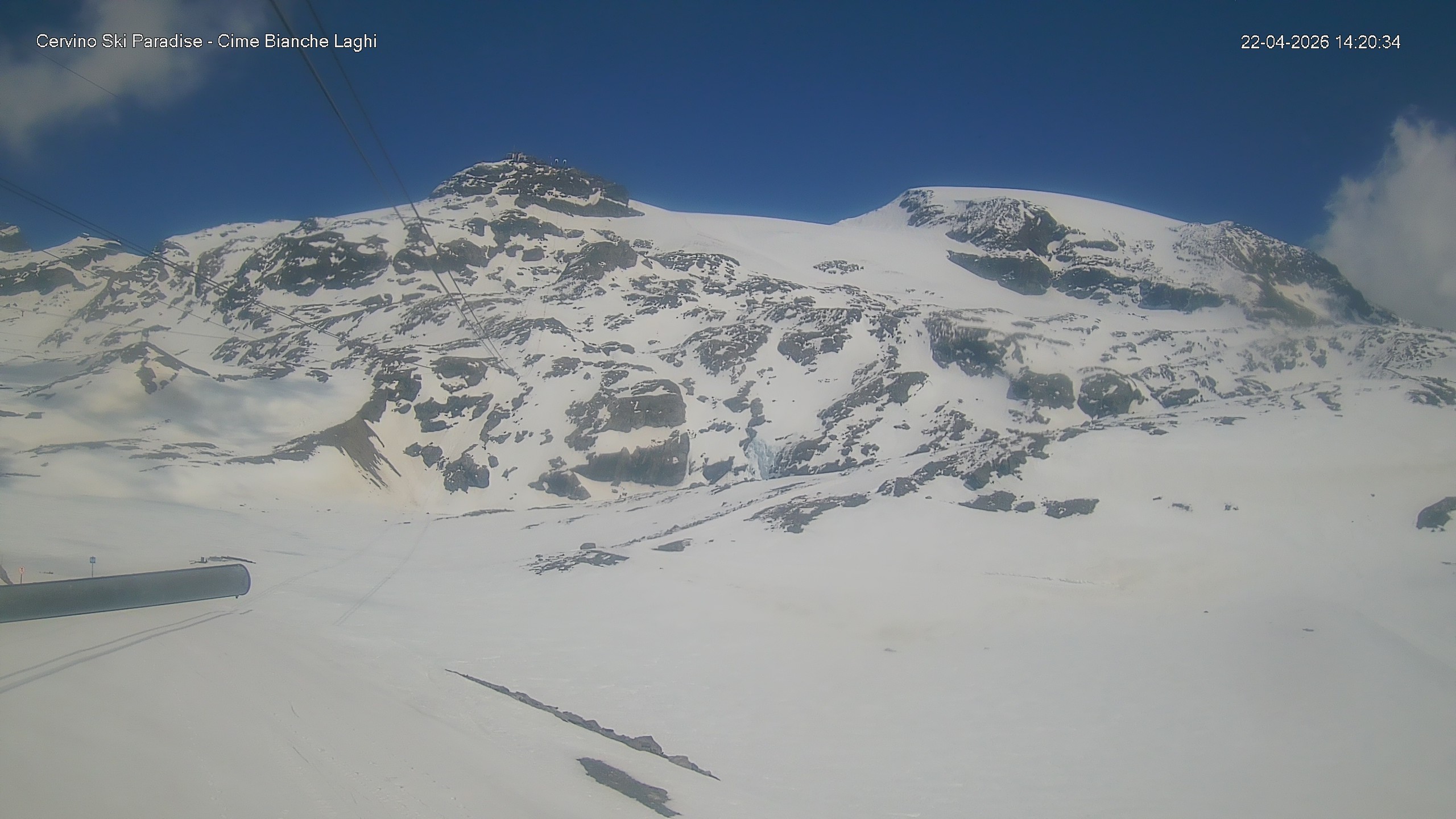 Archived image Webcam Cime Bianche Laghi