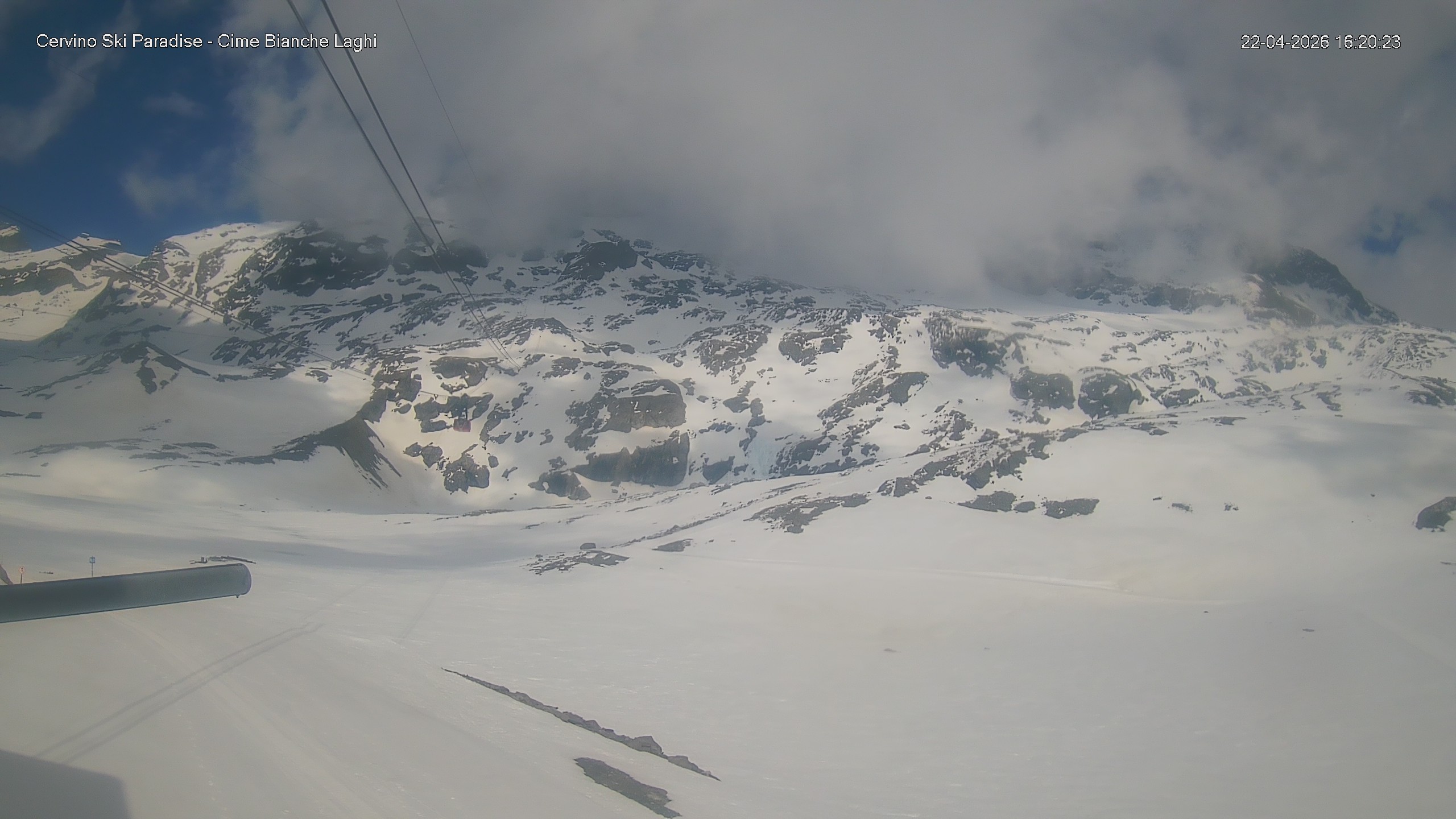 Archived image Webcam Cime Bianche Laghi