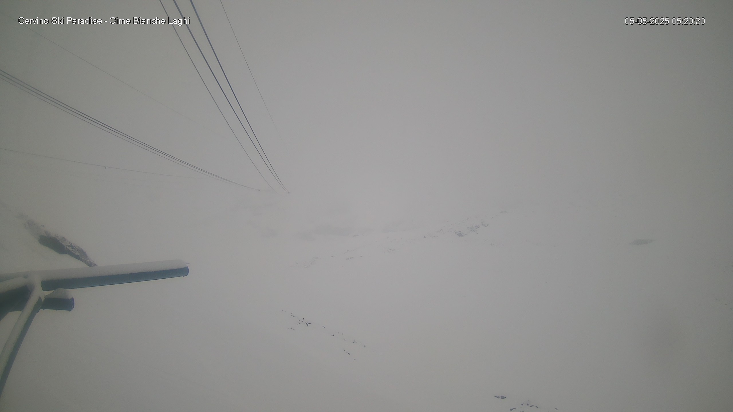 Archiv Foto Webcam Cervinia - Cime Bianche Laghi