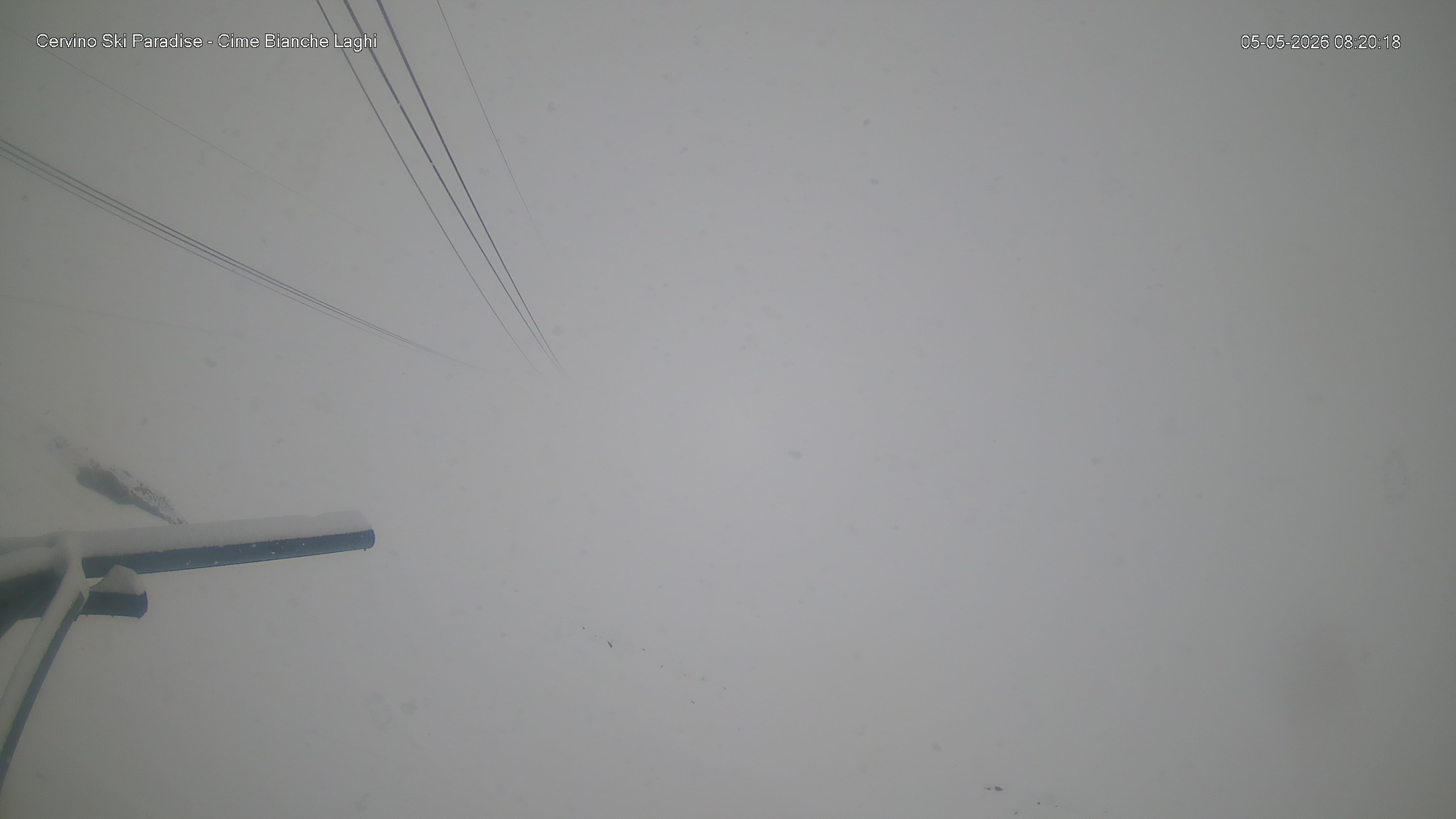 Archiv Foto Webcam Cervinia - Cime Bianche Laghi