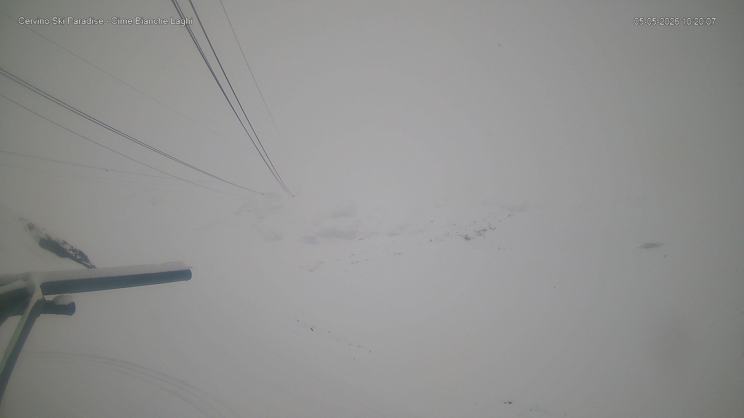 Archiv Foto Webcam Cervinia - Cime Bianche Laghi