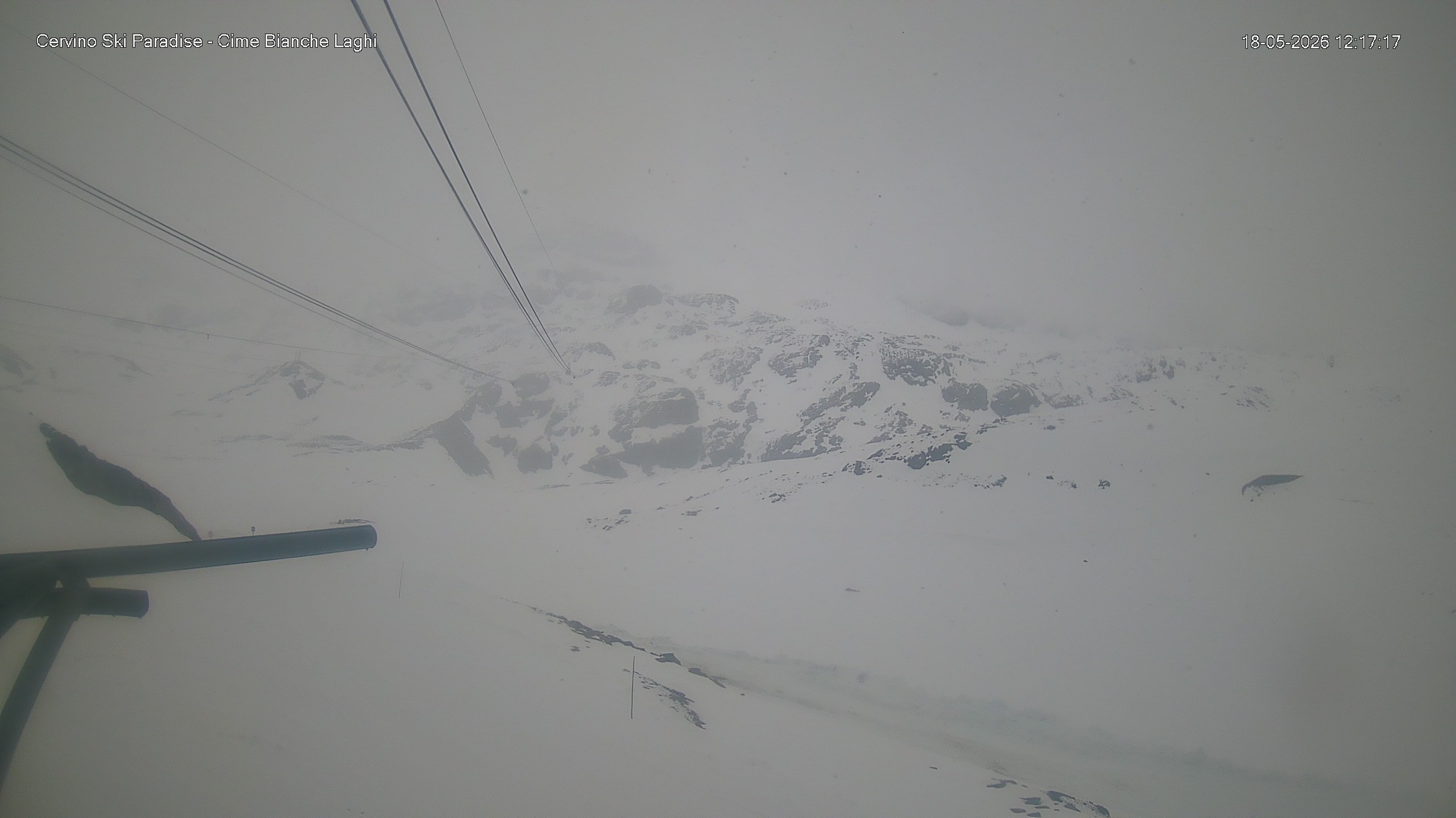 Archiv Foto Webcam Cervinia - Cime Bianche Laghi