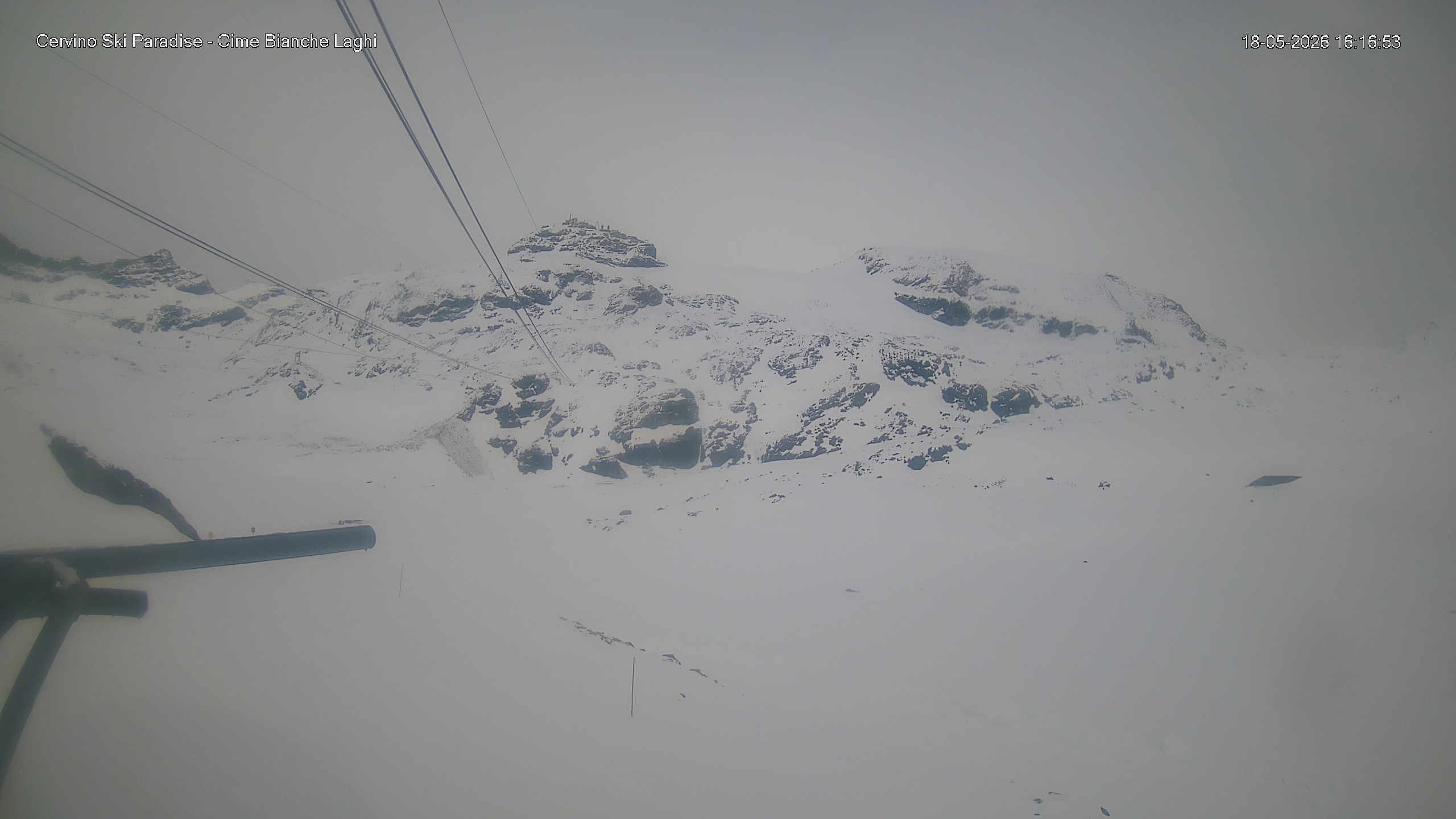 Archiv Foto Webcam Cervinia - Cime Bianche Laghi