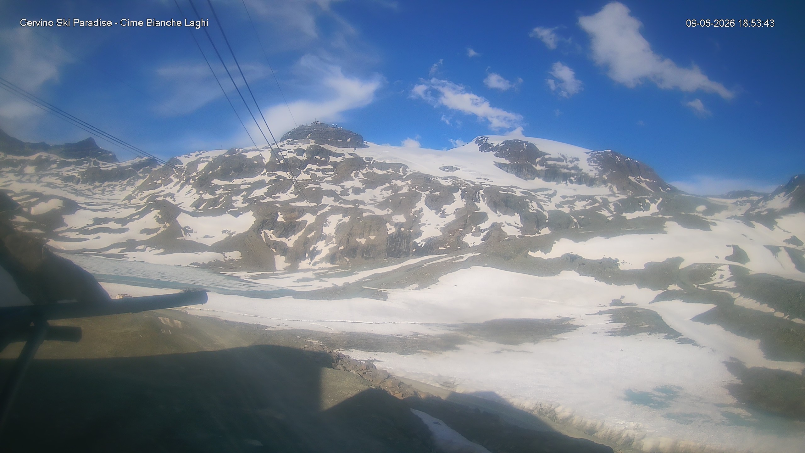 Archived image Webcam Cime Bianche Laghi