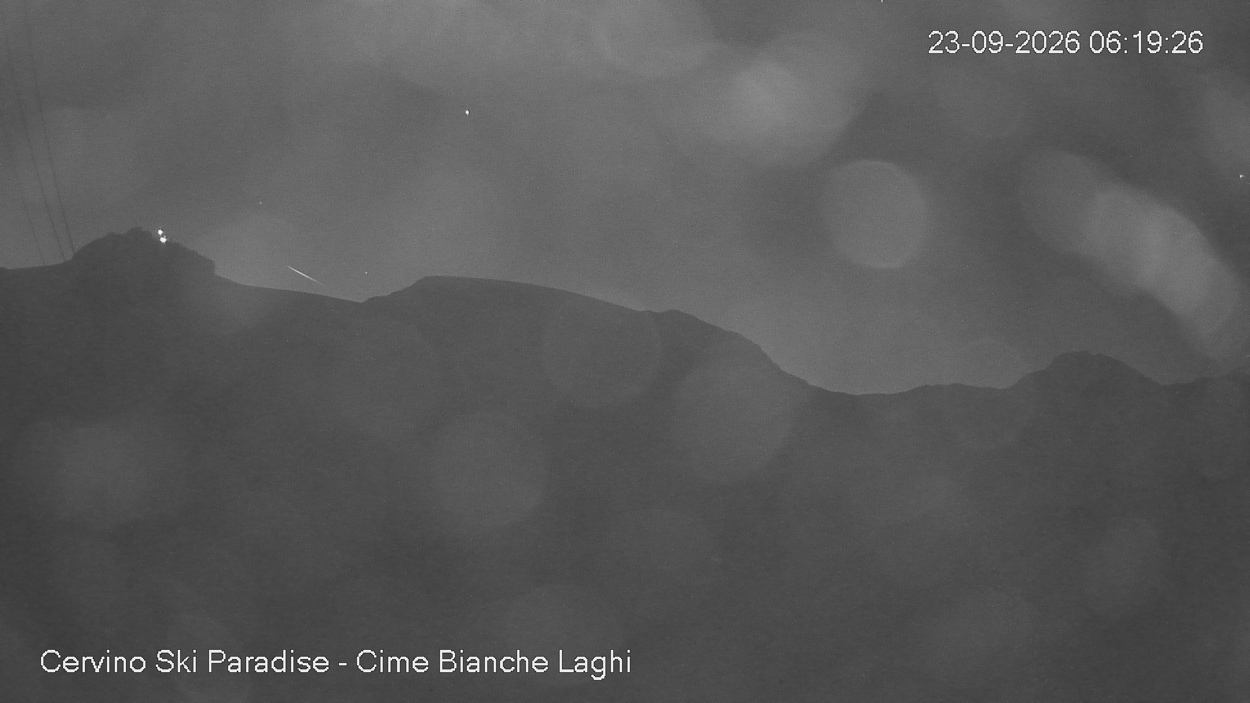 Archiv Foto Webcam Cervinia - Cime Bianche Laghi