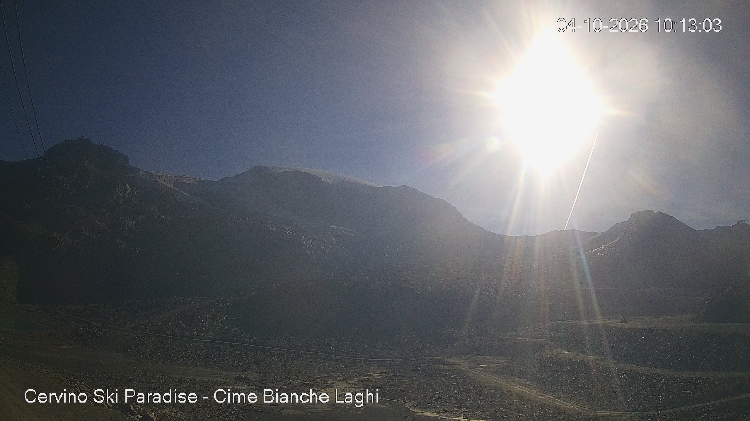 Archiv Foto Webcam Cervinia - Cime Bianche Laghi