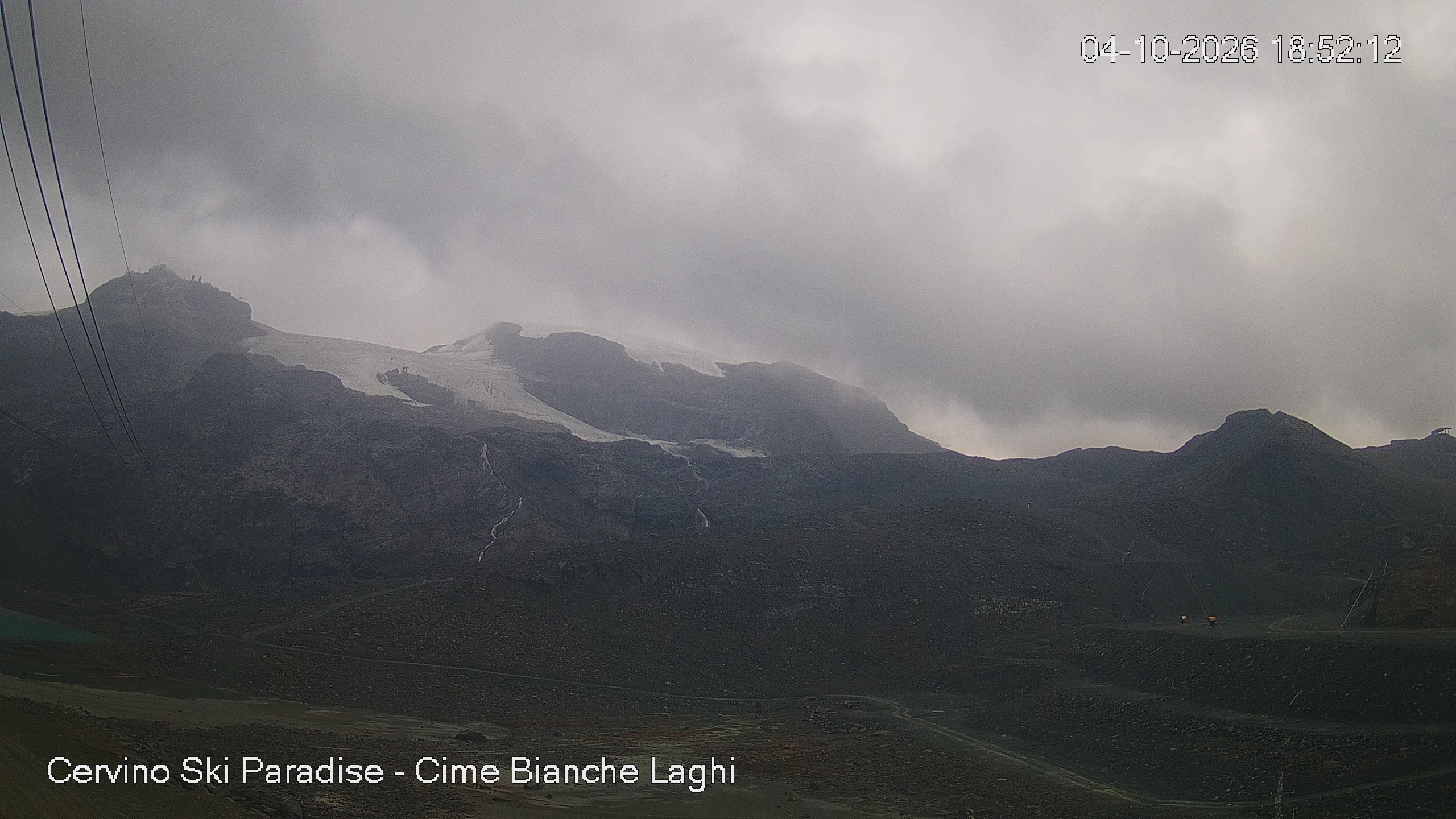 Archiv Foto Webcam Cervinia - Cime Bianche Laghi