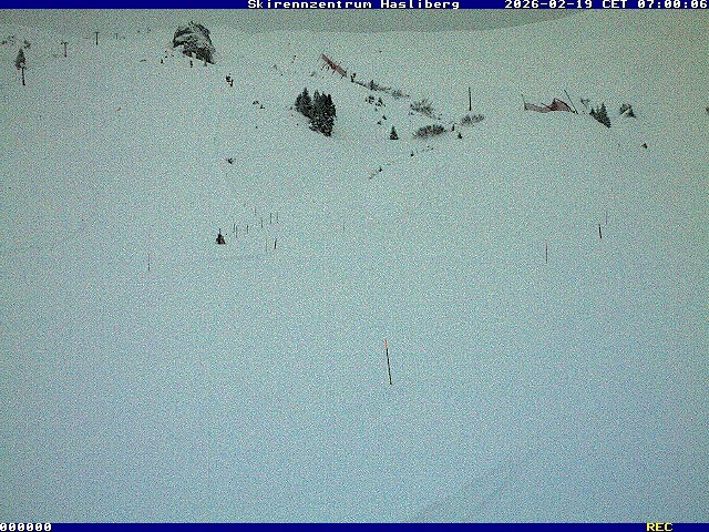 Archived image Webcam Meiringen-Hasliberg (1.884m)