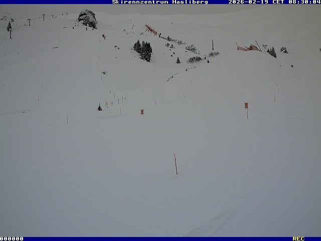 Archived image Webcam Meiringen-Hasliberg (1.884m)