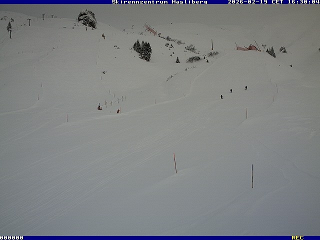 Archived image Webcam Meiringen-Hasliberg (1.884m)