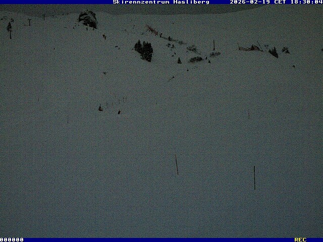 Archived image Webcam Meiringen-Hasliberg (1.884m)