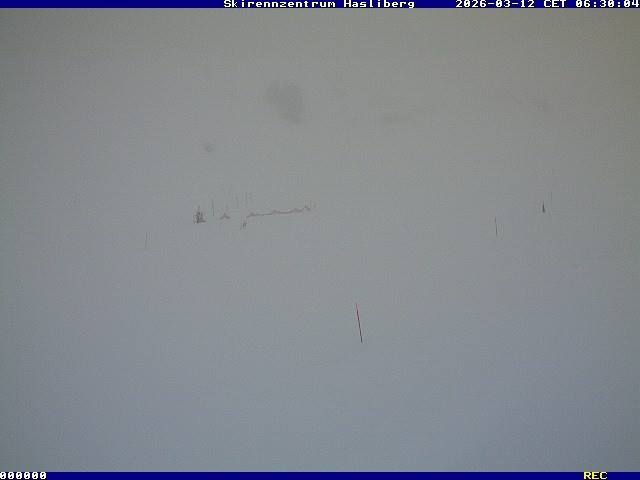 Archived image Webcam Meiringen-Hasliberg (1.884m)