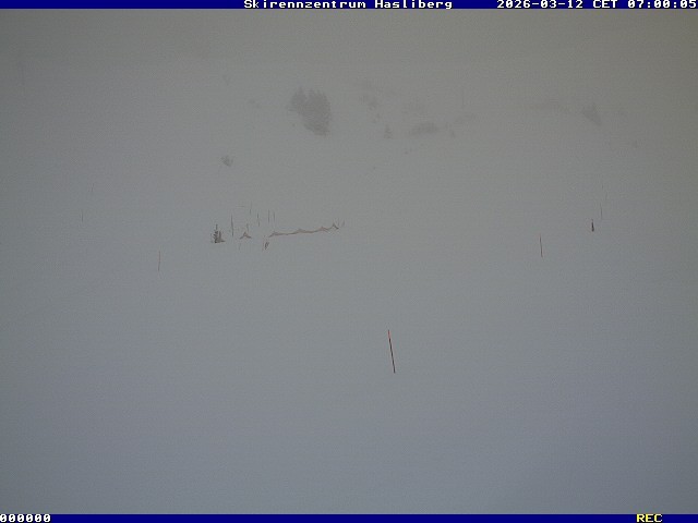 Archived image Webcam Meiringen-Hasliberg (1.884m)