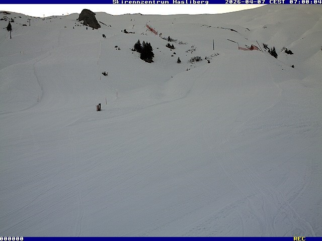 Archived image Webcam Meiringen-Hasliberg (1.884m)