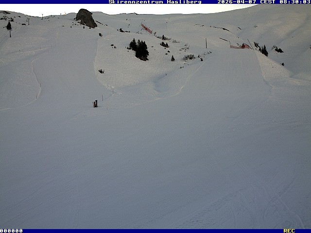 Archived image Webcam Meiringen-Hasliberg (1.884m)