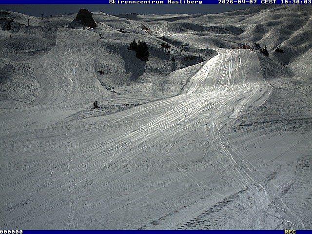 Archived image Webcam Meiringen-Hasliberg (1.884m)