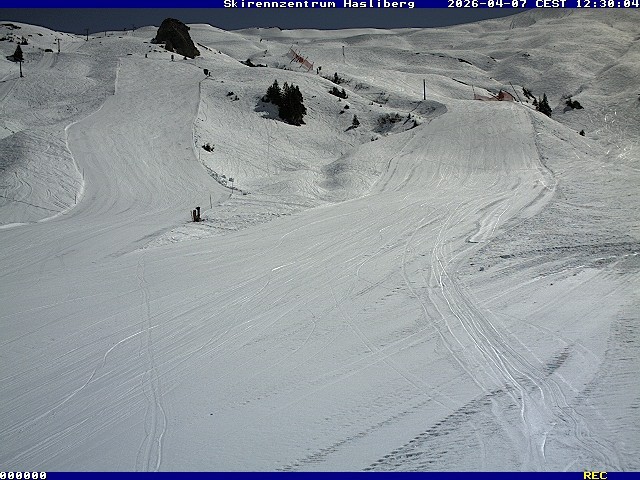 Archived image Webcam Meiringen-Hasliberg (1.884m)