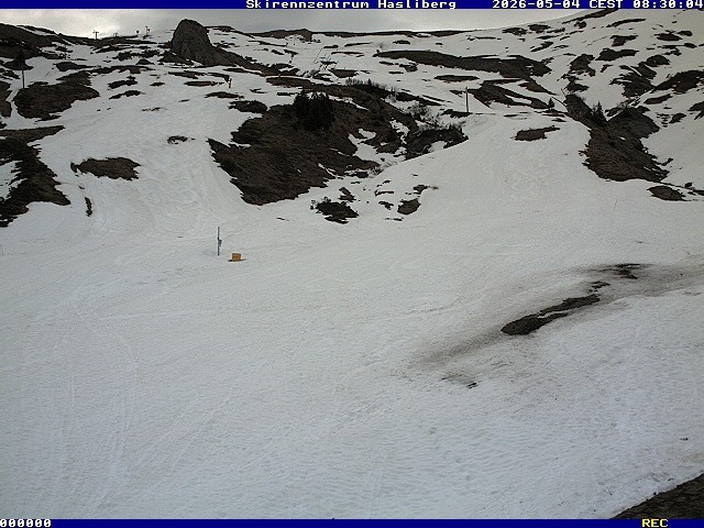 Archiv Foto Webcam Meiringen-Hasliberg (1.884m)