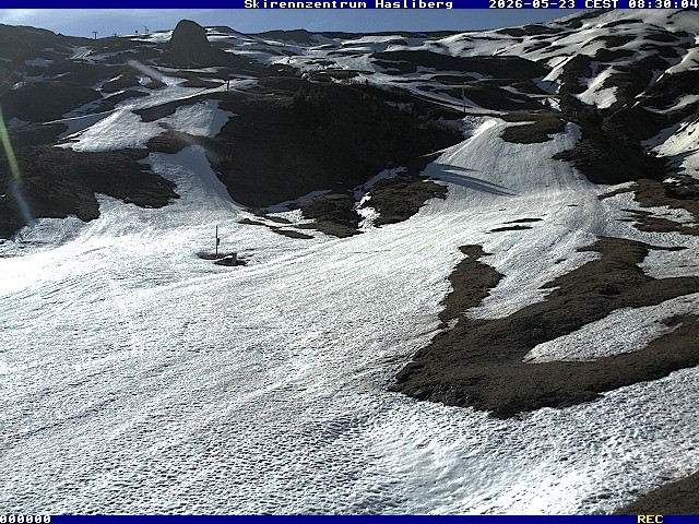 Archived image Webcam Meiringen-Hasliberg (1.884m)