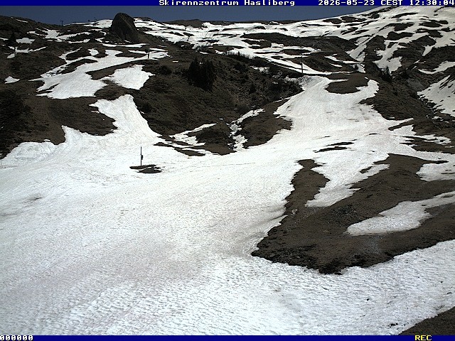 Archived image Webcam Meiringen-Hasliberg (1.884m)