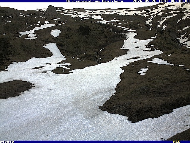 Archiv Foto Webcam Meiringen-Hasliberg (1.884m)