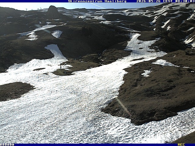 Archiv Foto Webcam Meiringen-Hasliberg (1.884m)