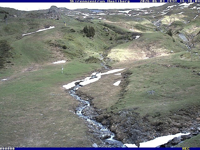 Archiv Foto Webcam Meiringen-Hasliberg (1.884m)